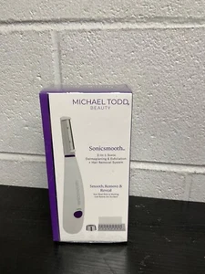 Michael Todd Beauty 2-in-1 Sonic Dermaplaning & Exfoliation Hair Removal System - Picture 1 of 2