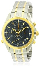 Bulova Two-Tone Stainless steel Chronograph Mens Watch 98B276
