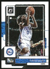 2022-23 Donruss Optic White Sparkle #26 Tyrese Maxey