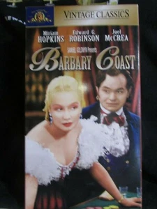 Barbary Coast VHS 1935 MGM VTG Classics Miriam Hopkins Edward G Robinson WOW! - Picture 1 of 7