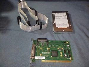 Western Digital WDE 4360 Enterprise SCSI Hard Drive HDD + Controller + Cable - Afbeelding 1 van 15