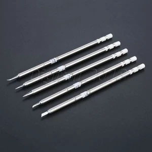 Juego de 5 puntas de soldador serie T12 T12-JI02 ILS KU BL BC2 para Hakko - Imagen 1 de 10
