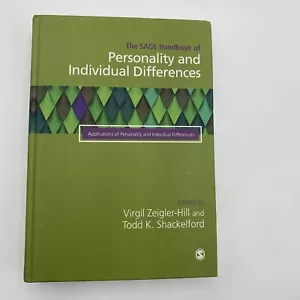 Sage Handbook of Personality and Individual Differences Applications Ziegler-Hil - Foto 1 di 8