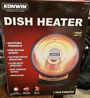 1000-Watt Electric Infrared Space Heater with Oscillation, Black