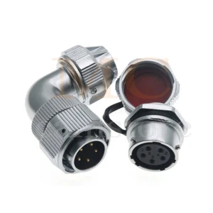 WEIPU WY20 30A 5 pines brida codo impermeable cable de aviación enchufe - Imagen 1 de 6