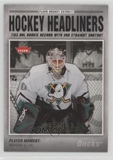 2006-07 Fleer Hockey Headliners Ilya Bryzgalov #HL24