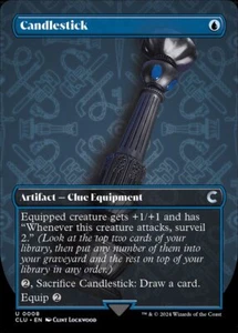 Magic the Gathering (mtg): CLU: Candlestick - Full Art - Picture 1 of 1