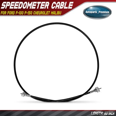 63-дюймовый кабель спидометра для Ford F-100 F-150 F-250 F-350 Chevrolet Malibu Jeep - Изображение 1 из 4