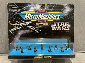 Micro Machines 1995 Space - Star Wars Figures Imperial Officers Set of 9 Galoob - Picture 1 of 12