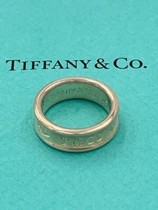 Authentic Tiffany & Co 925 Silver 1837 Ring Size 6 - Bild 1 von 11