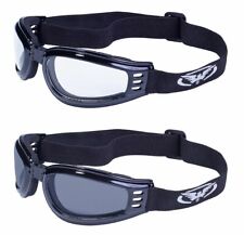 2 Goggles Weekend Warrior Transportation Motorcycle Cycling Skydiving Bar Hopper