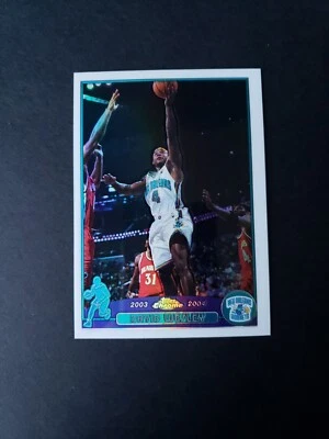 DAVID WESLEY HORNETS 03-04 TOPPS CHROME REFRACTOR #102 - Image 1 of 3