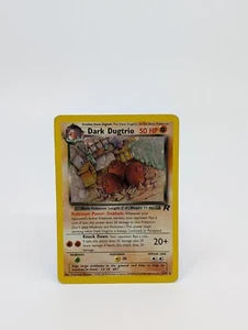 Pokémon TCG Dark Dugtrio Team Rocket 6/82 - Holo, Rare, MP - Picture 1 of 6