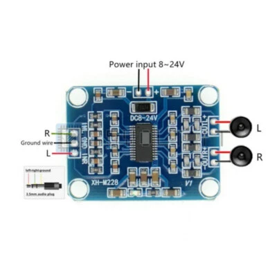 TPA3110 Modulo Amplificatore Audio Stereo Digitale 2x15W - Immagine 1 di 2