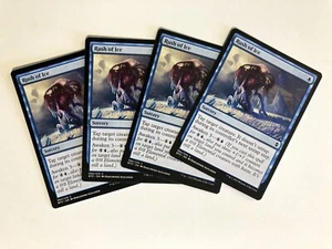 Rush of Ice (4) Battle for Zendikar NM MTG Magic the Gathering - Picture 1 of 1