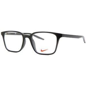 Nike Unisex Eyeglasses Oil Grey Plastic Square Full-Rim Frame NIKE 7126 60