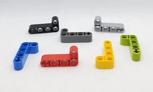 LEGO Parts Technic Liftarm Modified Bent Thick L-Shape 2 x 4 32140 [2 pieces] - Picture 1 of 8