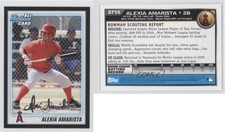 2010 Bowman Prospects Wrapper Redemption Black Alexi Amarista #BP98