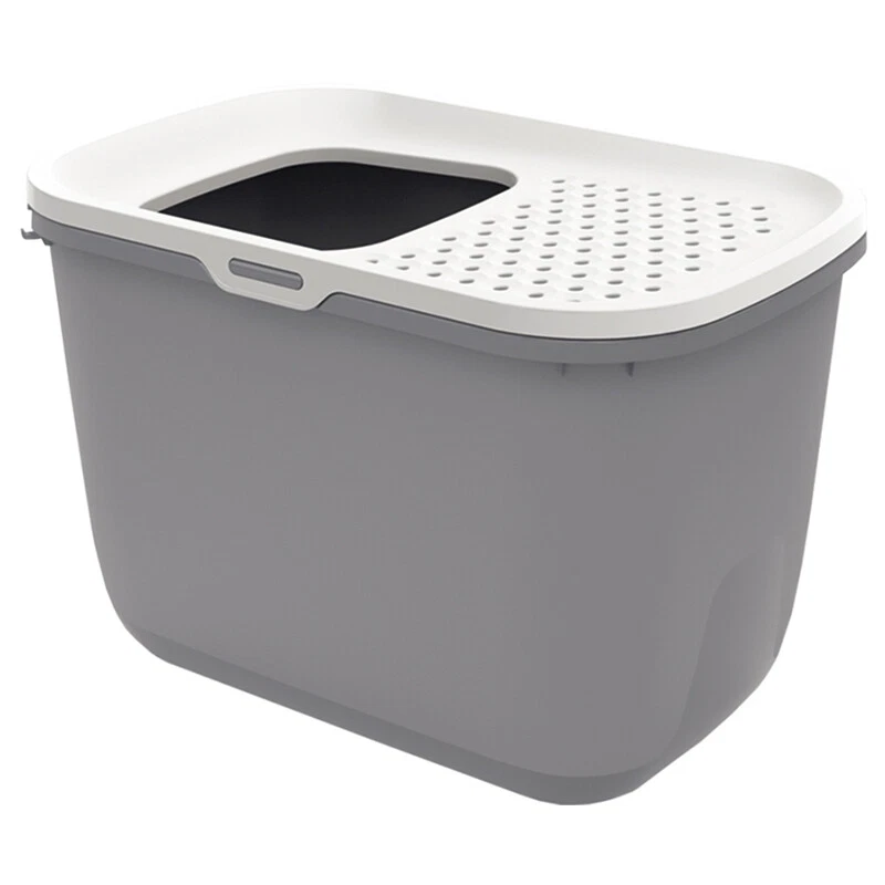 Savic Katzentoilette Hop In Mokka/weiß