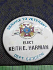 Vintage 1999 VFW Sevice to Veterans Button Pin ~ Ships FREE