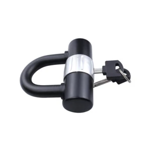Bike U Lock Motorcycle Bicycle Dics Lock With 2 Keys Security For Moped Scooter - Picture 1 of 8