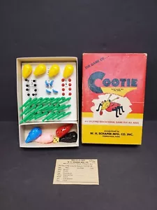 De colección 1949 The Game Of Cootie de W. H. Schaper completo en caja - Imagen 1 de 15