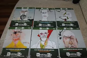 BREAKING BAD BLU RAY. COMPLETE SERIES. LIMITED EDITION IN METAL BOX. SEALED - Picture 1 of 7