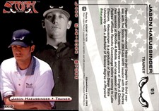 Jason Haeussinger 2003 Grandstand Lake Elsinore Storm #NNO Card *AutographDen*