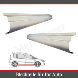 Skoda Roomster 2006-2015 Reparaturblech Seiten Schweller Paar Rechts Links - Bild 1 von 6