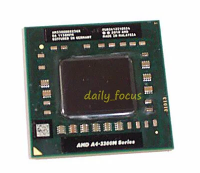 AMD A4-Series A4-3300M AM3300DDX23GX 1.9 GHz Dual-Core FS1 CPU Processor - Image 1 of 4