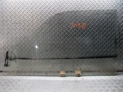 1987-1997 NISSAN PICKUP/87-95 PATHFINDER RIGHT PASSENGER FRONT DOOR WINDOW GLASS - Image 1 of 2
