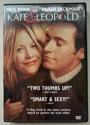 Kate & Leopold (DVD, 2001), Meg Ryan, Hugh Jackman, Romantic and Funny, Exc.used - Image 1 of 2