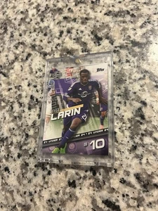 2016 Topps MLS 24 Under Cyle Larin Blank Back 1/1 Orlando City Canada - Picture 1 of 2
