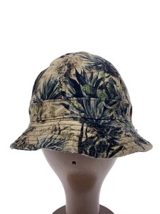 NEW ERA Women's Bucket Hat, Size 7/1/4, Polyester, Green, All-Over Print, CA4028 - Picture 1 of 6