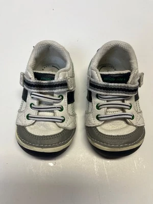 Stride Rite SRT Smartie Boys Toddler Shoes Size 5W White Leather Sneakers - Image 1 of 4