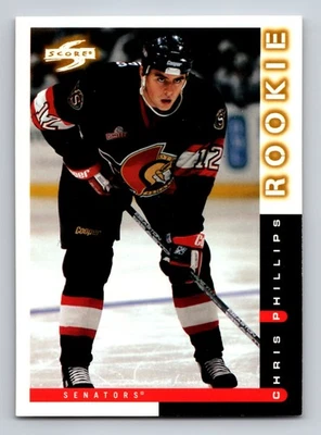 1997-98 Puntuación #71 Chris Phillips Ottawa Senators Novato Foto 1 de 3