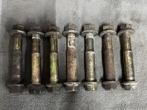 89-98 Nissan 240sx Front Lower Control Arm Bolt+Nut Silvia S13 S14 SINGLE PIECE - Picture 1 of 3