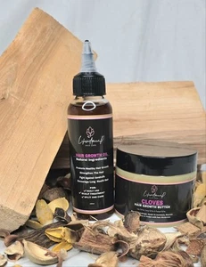 Herb Infused Cloves Hair Butter+ Ayurvedic Hair Growth Oil For Hair Breakages... - Picture 1 of 3