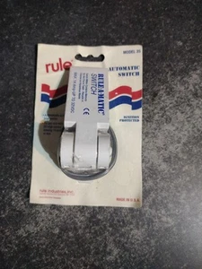 RULE Boat Bilge Pump Float Switch For Pumps Makes Electric Pump Automatic (35) - Picture 1 of 6