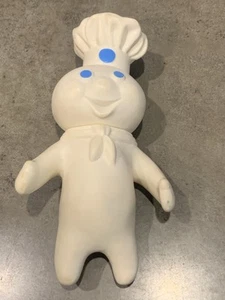 Bambola vintage 1971 Pillsbury Doughboy Poppin' Fresh testa girevole 7" vinile - Foto 1 di 3