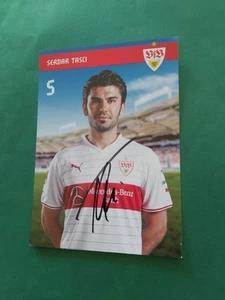 VFB Stuttgart, S. Tasci, tarjeta de autógrafo, fútbol - Imagen 1 de 2