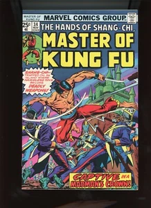 1975 Marvel, " Master of Kung Fu " # 34 or # 35, U-PICK, VF/NM to NM, BX82 - Picture 1 of 4
