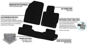 Tailor made floor mats to suit MG ZS 2017 onwards. Australian made. - Picture 1 of 5