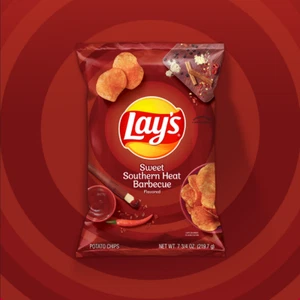 Lay's Sweet Southern Heat Barbecue Flavored Potato Chips - US Seller - Preorder - Picture 1 of 1