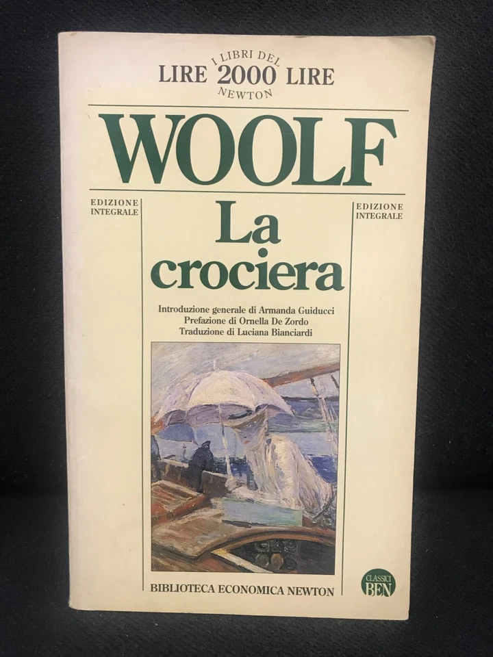 Virginia Woolf - LA CROCIERA - Bibl.Econ.Newton - 1994 - 1^ Edizione - Immagine 1 di 1