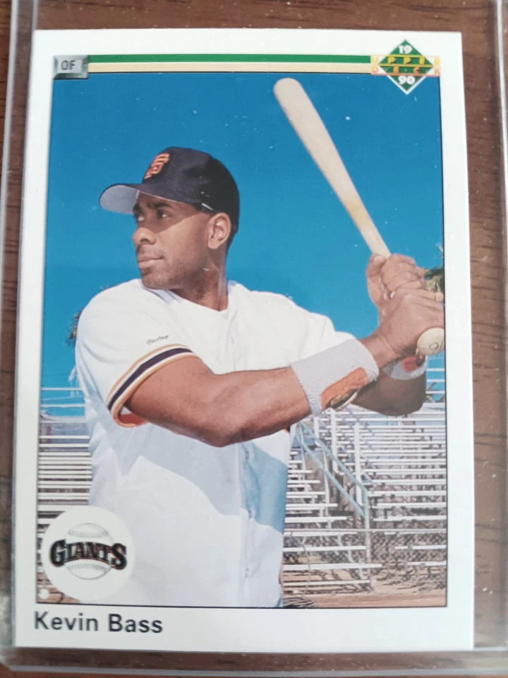 KEVIN BASS GIANTS 1990 UPPER DECK BASEBALL CARD #793 - Image 1 of 1