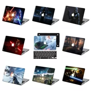 2 en 1 Star Wars Patrón Laptop Estuche Rígido para Macbook Pro Air 11 12 13 15 16 - Imagen 1 de 24