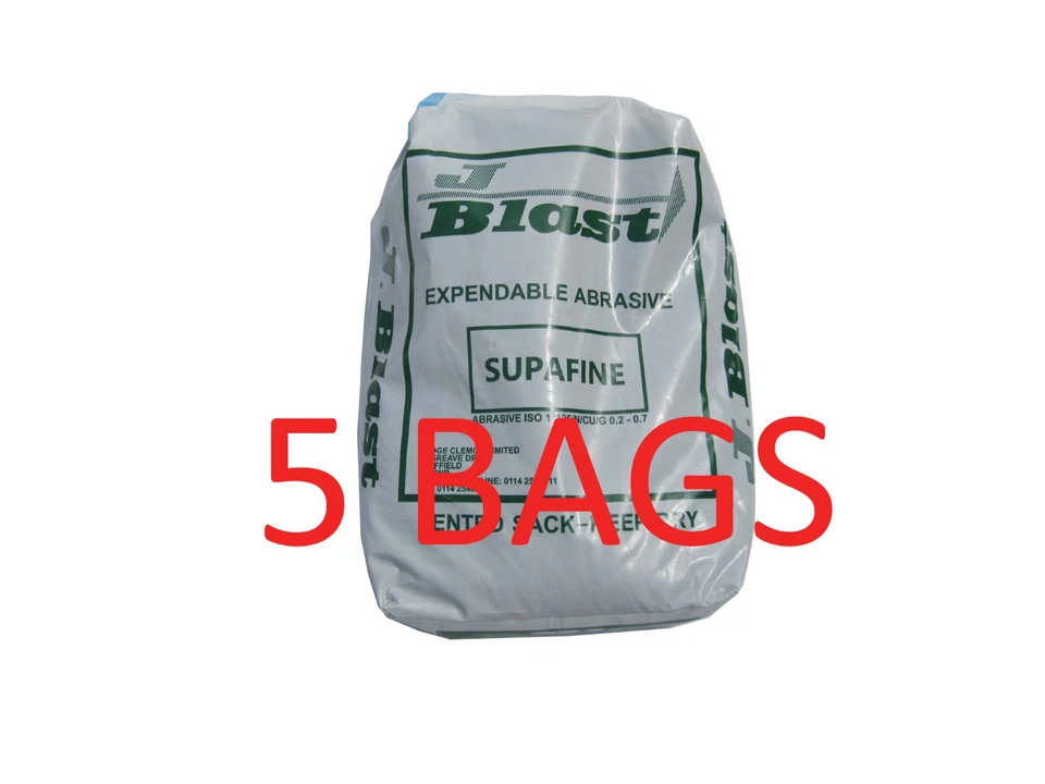 BLAST OFF-AIR-SHOT-STRAHL-BLASTER-CLEMCO-JBLAST-GRIT-MEDIA-SUPAFINE-SCHLEIFMITTEL