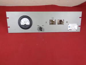 Bird Thruline 4522 Ripetitore Radio 19" Montaggio su Rack Pannello Wattmetro senza Lumache #1 - Foto 1 di 5
