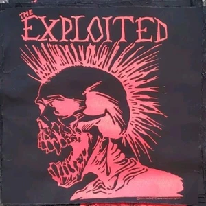 OFFIZIELLER The Exploited Rückenaufnäher 12"x12" Siebdruck kein Shirt Punk Hardcore - Bild 1 von 3
